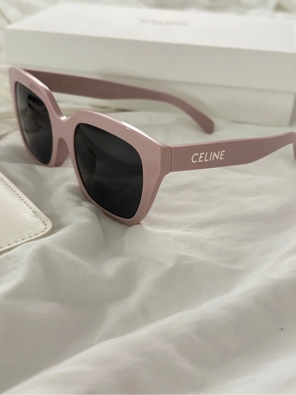 Celine Eyewear Monochroms square sunglasses - Pink